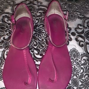 Michael Kors leather sandals